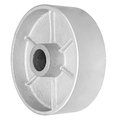 Durastar Wheel; 6X2 Semi-Steel (Silver); 1-3/16 Plain Bore 620SS84S
